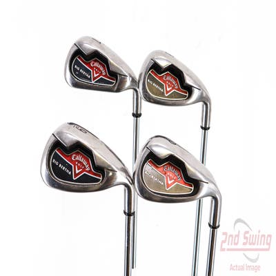 Callaway 2006 Big Bertha Iron Set 7-PW Callaway Big Bertha Steel Steel Uniflex Right Handed 37.0in