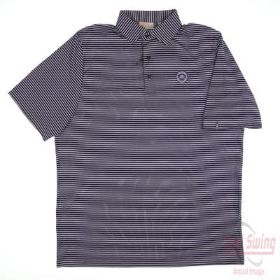 New W/ Logo Mens KJUS Polo XX-Large XXL Purple MSRP $99