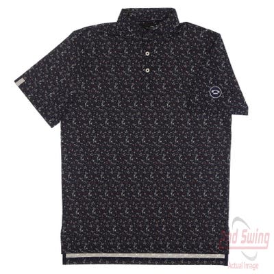 New W/ Logo Mens Ralph Lauren RLX Polo Small S Multi MSRP $115