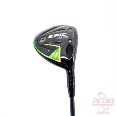 Callaway EPIC Flash Fairway Wood 3 Wood 3W 15° PX HZRDUS Smoke Black 70 Graphite X-Stiff Right Handed 42.0in