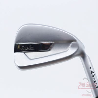 Ping G700 Single Iron 4 Iron Aerotech SteelFiber i95 Graphite Stiff Right Handed Black Dot 38.75in