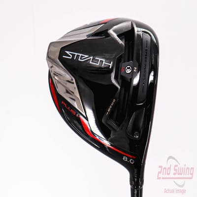 Mint TaylorMade Stealth Plus Driver 8° PX HZRDUS Smoke Red RDX 60 Graphite X-Stiff Right Handed 46.0in