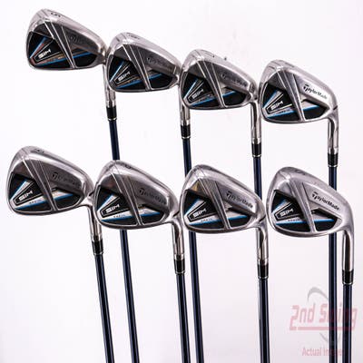 TaylorMade SIM MAX Iron Set 5-PW GW SW Fujikura Ventus Blue 5 Graphite Senior Right Handed 38.5in