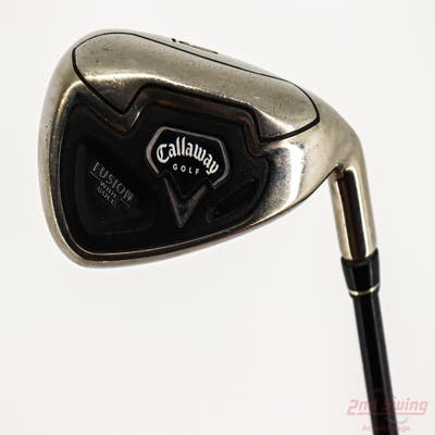 Callaway Fusion Wide Sole Single Iron 9 Iron Callaway Fusion Wide Sole Grap Graphite Regular Right Handed 36.5in