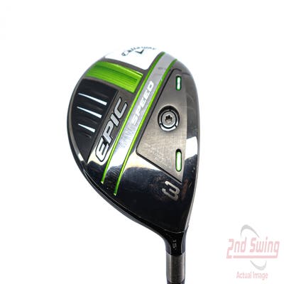 Callaway EPIC Speed Fairway Wood 3 Wood 3W 15° Fujikura Ventus Black Velocore Graphite X-Stiff Right Handed 43.5in