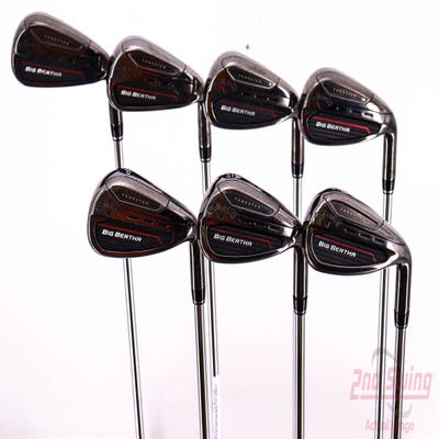 Callaway Big Bertha 23 Iron Set 6-PW AW SW True Temper Elevate MPH 85 Steel Regular Right Handed 37.5in