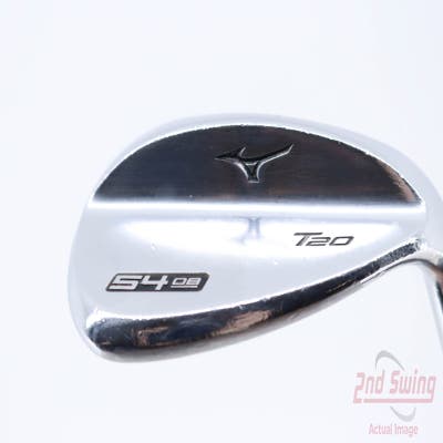 Mizuno T20 Satin Chrome Wedge Sand SW 54° 8 Deg Bounce FST KBS Hi-Rev 2.0 115 Steel Regular Right Handed 35.75in