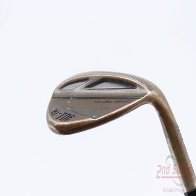 TaylorMade Milled Grind HI-TOE 3 Copper Wedge Lob LW 60° 7 Deg Bounce FST KBS Hi-Rev 2.0 115 Steel Wedge Flex Right Handed 35.0in