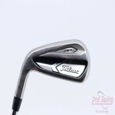 Titleist 718 AP1 Single Iron 6 Iron True Temper AMT Red R300 Steel Regular Left Handed 37.5in