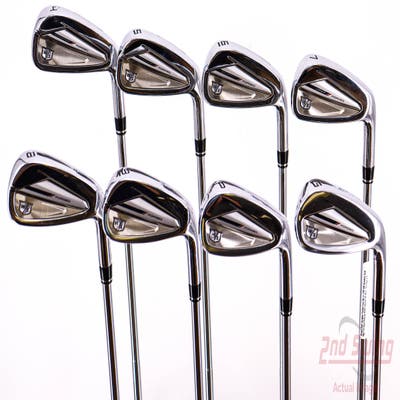 Wilson Staff Dynapwr Forged Iron Set 4-PW GW Dynamic Gold Mid 115 Steel Regular Right Handed STD