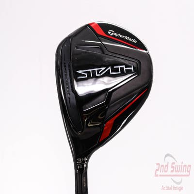 Mint TaylorMade Stealth Fairway Wood 3 Wood HL 16.5° Fujikura Ventus Red 6 Graphite Stiff Left Handed 43.5in