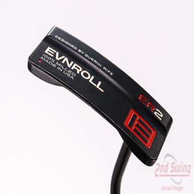 Evnroll ER2 Mid Blade Black Putter Steel Right Handed 35.0in