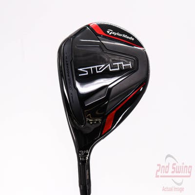 Mint TaylorMade Stealth Fairway Wood 3 Wood HL 16.5° Fujikura Ventus Red 5 Graphite Senior Left Handed 43.5in