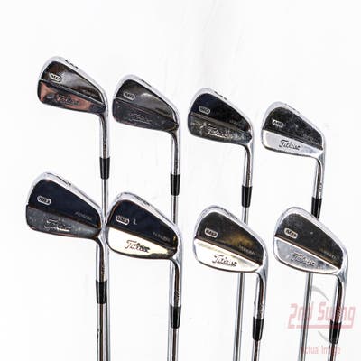 Titleist 710 MB Iron Set 3-PW Project X Rifle 6.0 Steel Stiff Right Handed 38.5in