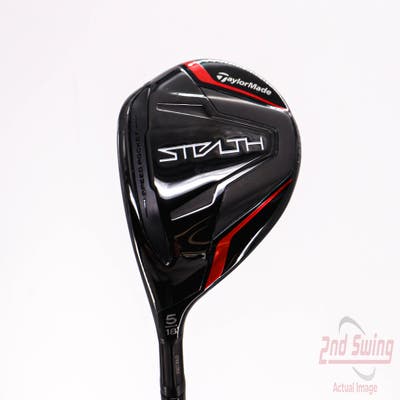 Mint TaylorMade Stealth Fairway Wood 5 Wood 5W 18° Fujikura Ventus Red 6 Graphite Stiff Left Handed 42.5in