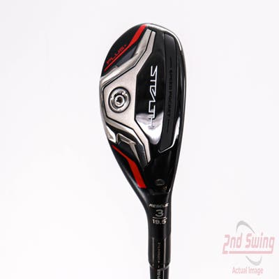 Mint TaylorMade Stealth Plus Rescue Hybrid 3 Hybrid 19.5° PX HZRDUS Smoke Red RDX 70 Graphite Regular Right Handed 40.5in