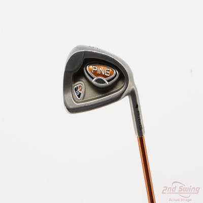 Ping i10 Single Iron 6 Iron Ping TFC 129I Graphite Regular Right Handed Black Dot 34.75in