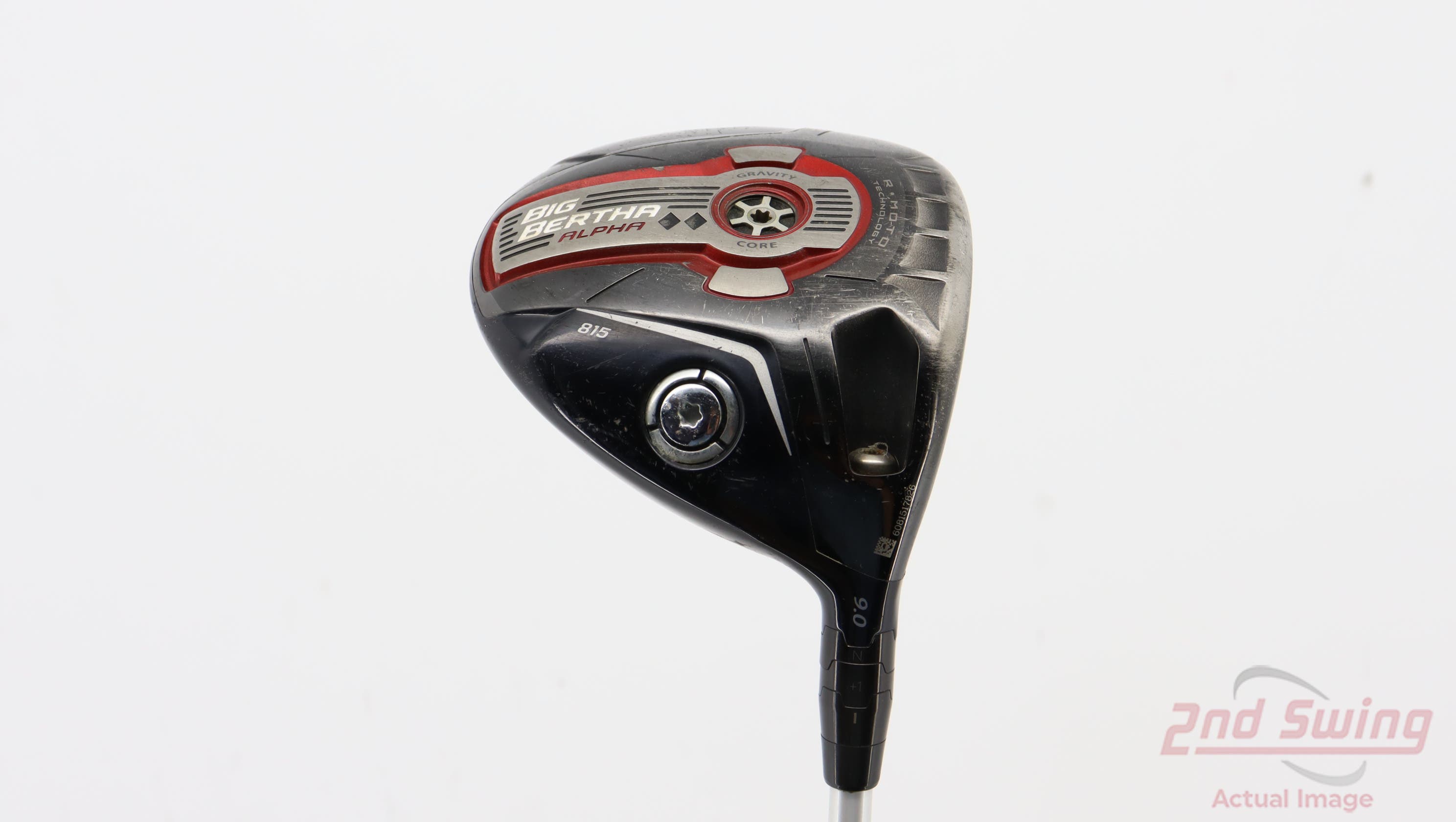 CALLAWAY BIG BERTHA ALPHA 815 DRIVER top 9° RH