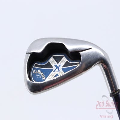 Callaway X-18 Single Iron 6 Iron Callaway System CW75 Graphite Stiff Right Handed 37.25in