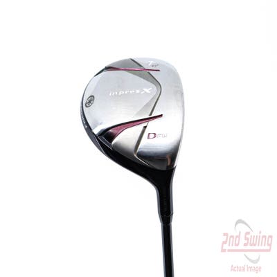 Yamaha inpres UD Plus 2 Womens Fairway Wood 7 Wood 7W 23° Stock Graphite Shaft Graphite Ladies Left Handed 40.75in