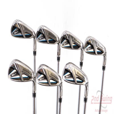 TaylorMade SIM MAX Iron Set 5-PW AW FST KBS MAX 85 Steel Stiff Right Handed 38.5in