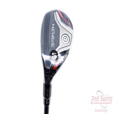 Mint TaylorMade Stealth Plus Rescue Hybrid 3 Hybrid 19.5° PX HZRDUS Smoke Red RDX 80 Graphite Stiff Left Handed 40.5in