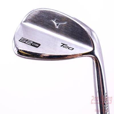 Mizuno T20 Satin Chrome Wedge Gap GW 52° 9 Deg Bounce Dynamic Gold Tour Issue S400 Steel Stiff Right Handed 36.0in