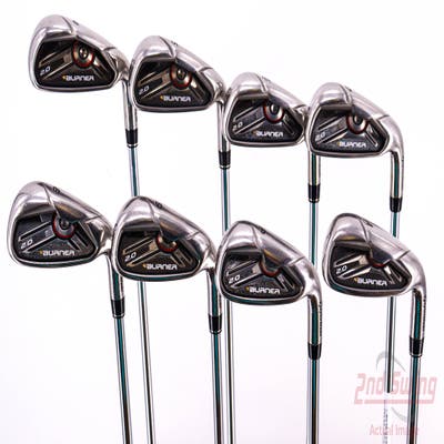 TaylorMade Burner 2.0 HP Iron Set 4-PW AW TM Burner 2.0 85 Steel Regular Right Handed 38.75in