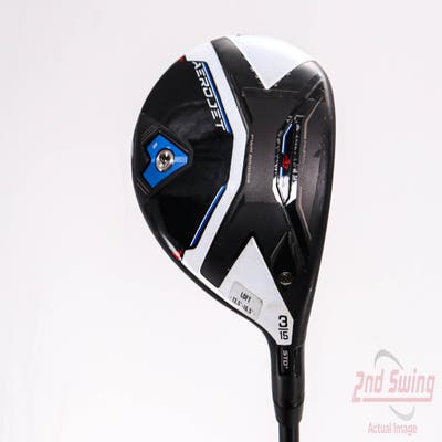 Cobra Aerojet Fairway Wood 3 Wood 3W 15° UST Mamiya Helium Black 5 Graphite Senior Right Handed 42.5in