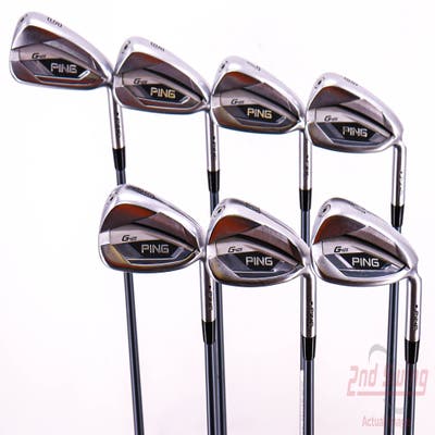 Ping G425 Iron Set 5-PW AW ALTA CB Slate Graphite Senior Right Handed Black Dot 38.75in