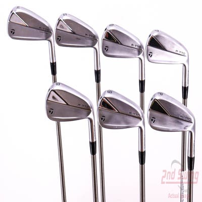 TaylorMade 2023 P770 Iron Set 4-PW Aerotech SteelFiber i95 Graphite Stiff Right Handed 38.0in