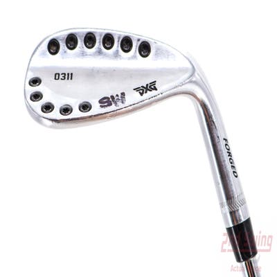 PXG 0311 Chrome Wedge Sand SW 56° 14 Deg Bounce Dynamic Gold AMT X100 Steel X-Stiff Right Handed 35.25in