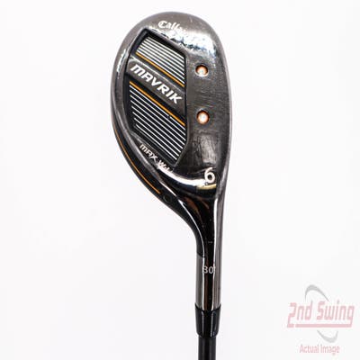 Callaway Mavrik Max Womens Lite Hybrid 6 Hybrid 30° UST Mamiya Helium Graphite Ladies Right Handed 38.25in