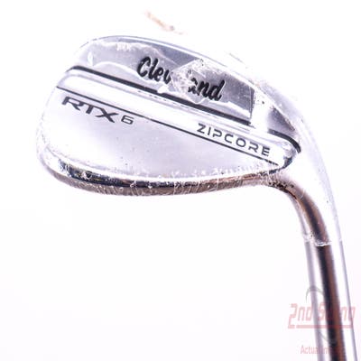 Cleveland RTX 6 ZipCore Tour Satin Wedge Lob LW 58° 10 Deg Bounce Mid Dynamic Gold Spinner TI Steel Wedge Flex Right Handed 35.5in