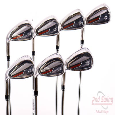 Mint Wilson Staff Dynapwr Iron Set 5-PW GW FST KBS Max Ultralite Steel Regular Left Handed 38.5in