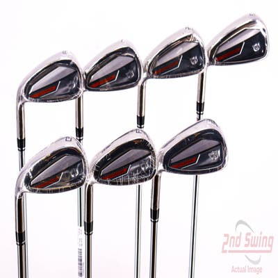 Mint Wilson Staff Dynapwr Iron Set 5-PW GW FST KBS Max Ultralite Steel Regular Left Handed 38.5in