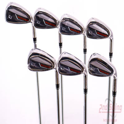 Mint Wilson Staff Dynapwr Iron Set 5-PW GW FST KBS Max Ultralite Steel Regular Right Handed 38.25in