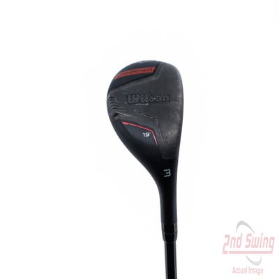 Wilson Staff Dynapwr Hybrid 3 Hybrid 19° PX HZRDUS Smoke Red RDX 80 Graphite Stiff Right Handed 41.0in