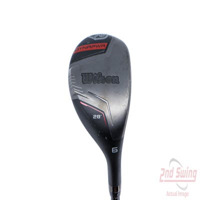 Mint Wilson Staff Dynapwr Hybrid 6 Hybrid 28° PX HZRDUS Smoke Red RDX 70 Graphite Senior Right Handed 39.25in