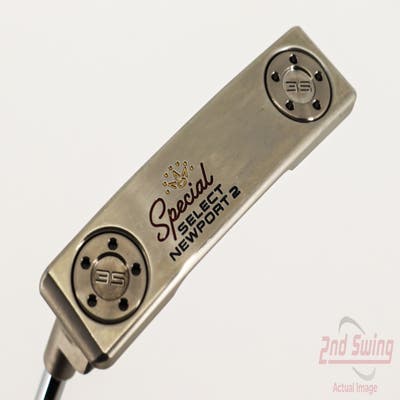 Mint Titleist Scotty Cameron Special Select Newport 2 Putter Steel Left Handed 34.0in