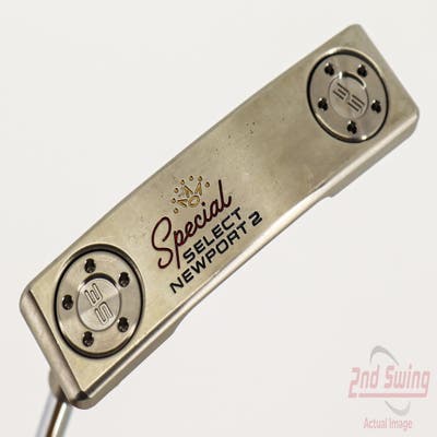Mint Titleist Scotty Cameron Special Select Newport 2 Putter Steel Left Handed 34.0in