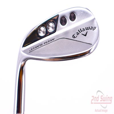 Callaway Jaws Raw Chrome Wedge Sand SW 54° 10 Deg Bounce S Grind Dynamic Gold Spinner TI Steel Wedge Flex Left Handed 34.0in