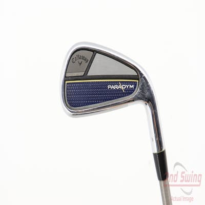 Callaway Paradym Single Iron 6 Iron Aerotech SteelFiber i60 Graphite Regular Right Handed 37.75in