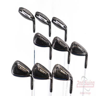 Adams 2015 Idea Tech Iron Set 3H 4H 5H 6H 7-PW, GW Mitsubishi Fubuki Z 60 Graphite Regular Right Handed 39.0in