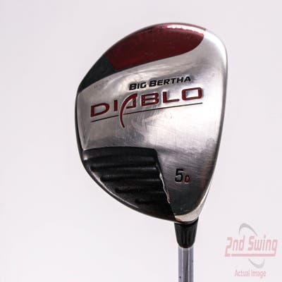 Callaway Big Bertha Diablo Fairway Wood 5 Wood 5W Callaway Big Bertha Diablo FW Graphite Senior Right Handed 42.5in