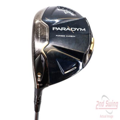 Callaway Paradym Driver 9° PX HZRDUS Silver Gen4 50 Graphite Stiff Left Handed 45.75in