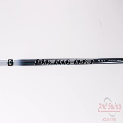 Used W/ Callaway RH Adapter Mitsubishi Rayon Diamana PD 40g Driver Shaft Regular 47.0in