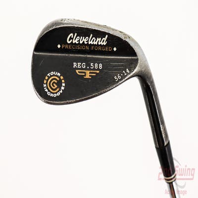 Cleveland 2012 588 Black Pearl Wedge Sand SW 56° 14 Deg Bounce True Temper Tour Concept Steel Wedge Flex Right Handed 35.5in