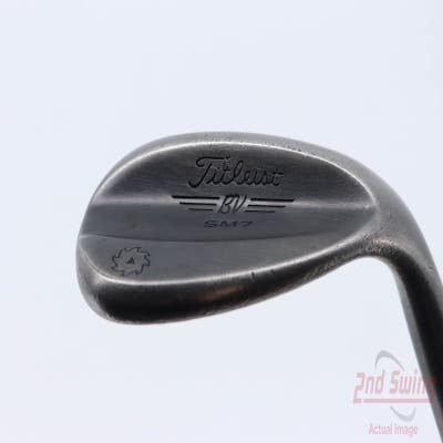 Titleist Vokey SM7 Jet Black Wedge Lob LW 60° 10 Deg Bounce S Grind SM7 BV Steel Wedge Flex Right Handed 35.5in