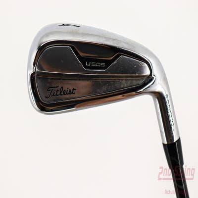 Titleist U-505 Utility Iron 4 Utility 22° PX HZRDUS Smoke Black RDX 80 Graphite Regular Right Handed 38.5in